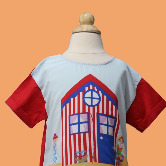 Agatha Ruiz De La Prada salty t-shirt NWT - Picture 1 of 5
